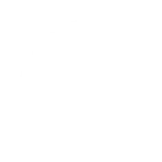 A white pixelated circle with jagged edges on a black background.