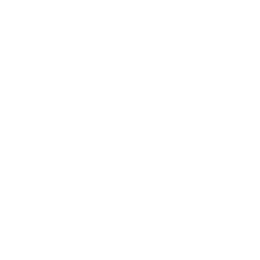 Pixelated white telephone receiver icon on a black background.