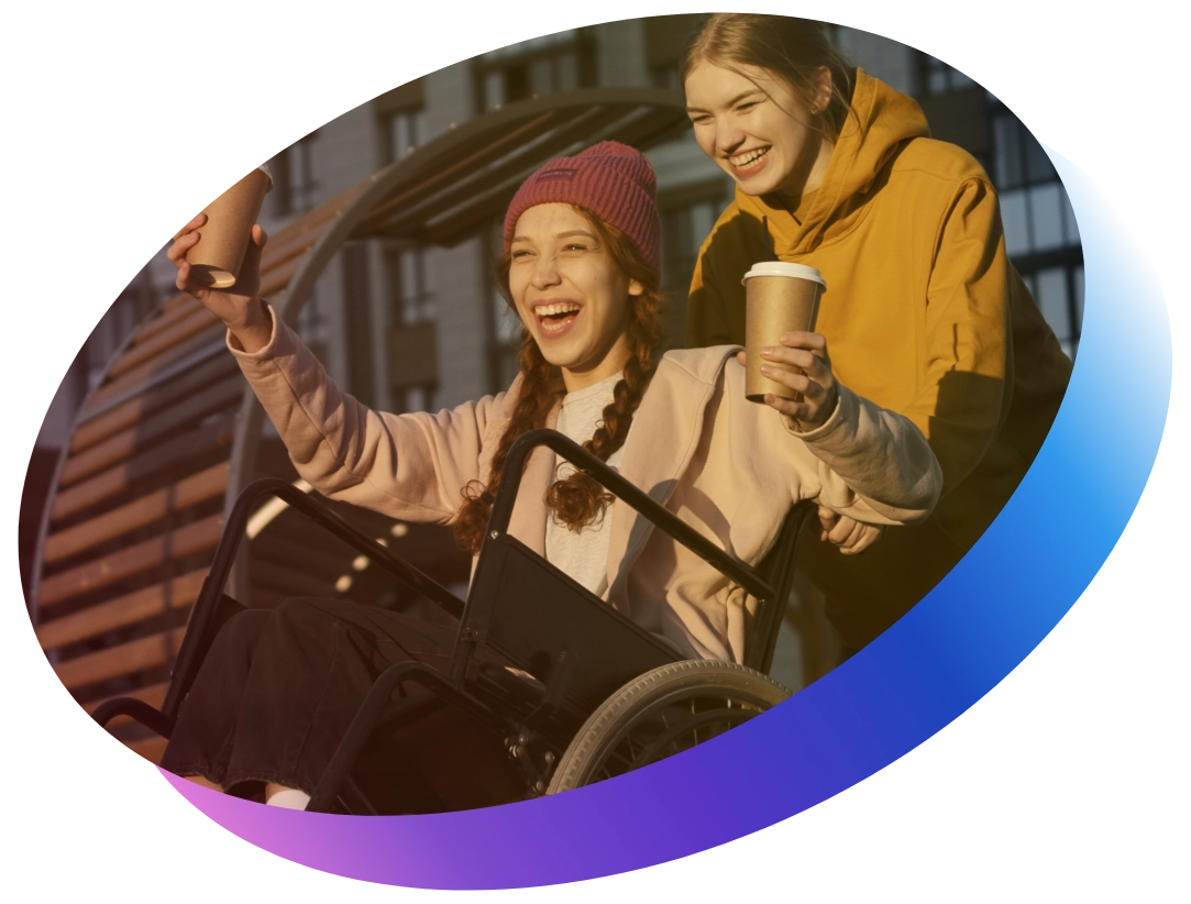 close-up of two people gently holding hands in a comforting and supportive gesture